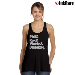 Women’s Phil Rex Vinnie Dimebag Metal Tank Top in black | Lightweight, Movement-Friendly