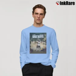 Men’s Philadelphia Eagles AJ Brown Devonta Smith Bad Boys Long-Sleeve Shirt in light blue | Sleek, Lightweight, Year-Round Wear