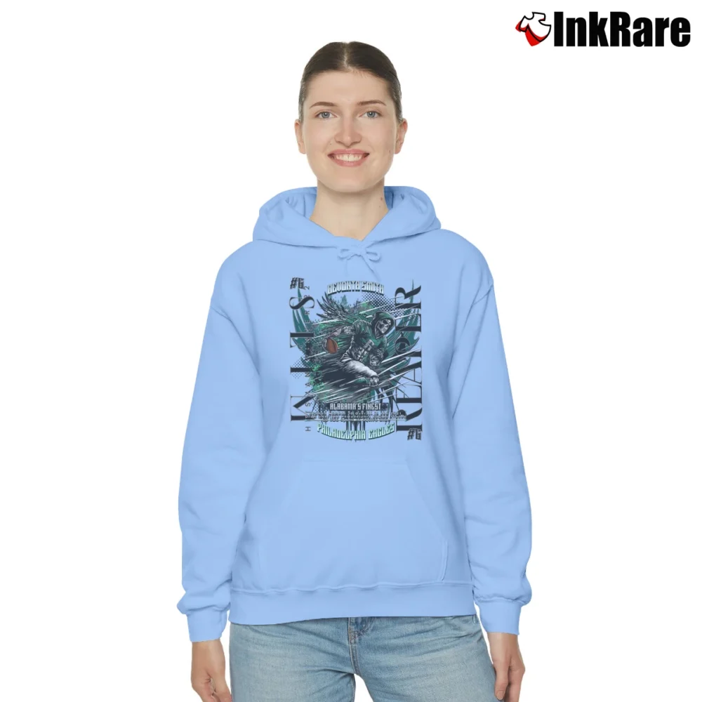 Women’s philadelphia eagles devonta smith for NFL Fans Cozy Hoodie in light blue | Warm, Structured, Stylish