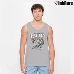 Men’s Philadelphia Eagles NFL Mascot Football Tank Top in sport grey | Breathable, Active-Friendly Design