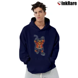 Men’s Philadelphia Hockey Gritty Mascot Keep It Gritty Pullover Hoodie in navy | Cozy, Durable, Modern Fit
