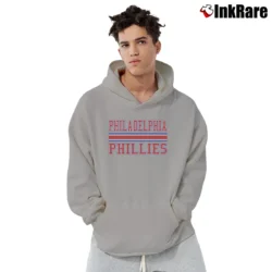 Men’s philadelphia phillies baseball for Loyal MLB Fans Pullover Hoodie in sport grey | Cozy, Durable, Modern Fit