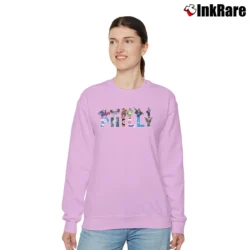 Women’s Philadelphia Phillies Eagles Flyers Sixers Sports Relaxed Sweatshirt in light pink | Soft, Laid-Back Vibe