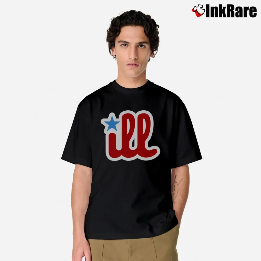 Men’s Philadelphia Phillies Ill 86 Baseball Graphic Classic T-Shirt in black | Soft, Breathable Everyday Wear