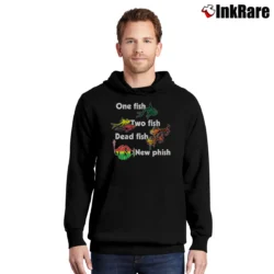 Men’s Phish And Grateful Dead Pullover Hoodie in black | Cozy, Durable, Modern Fit