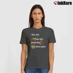Women’s Phish And Grateful Dead Signature T-Shirt in charcoal | Soft, Flattering Fit