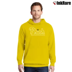 Men’s Phish Inspired Philadelphia Phillies Fan Pullover Hoodie in yellow | Cozy, Durable, Modern Fit