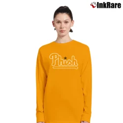 Women’s Phish Inspired Philadelphia Phillies Fan Long-Sleeve Top in orange | Sleek, Versatile, All-Season