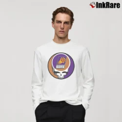 Men’s Phoenix Suns Grateful Dead Steal Your Face Basketball Long-Sleeve Shirt in white | Sleek, Lightweight, Year-Round Wear