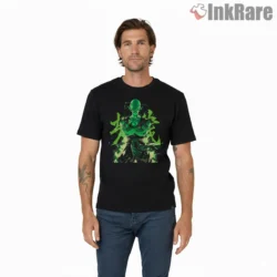 Piccolo Emerald Demon Guardian Aura Shirt on black short sleeve shirt for men graphic tee