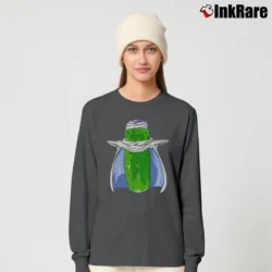 Women’s Piccolo Parody Pickle - o Funny Dragon Ball Long-Sleeve Top in charcoal | Sleek, Versatile, All-Season