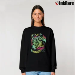 Women’s Pierce The Veil California Relaxed Sweatshirt in black | Soft, Laid-Back Vibe
