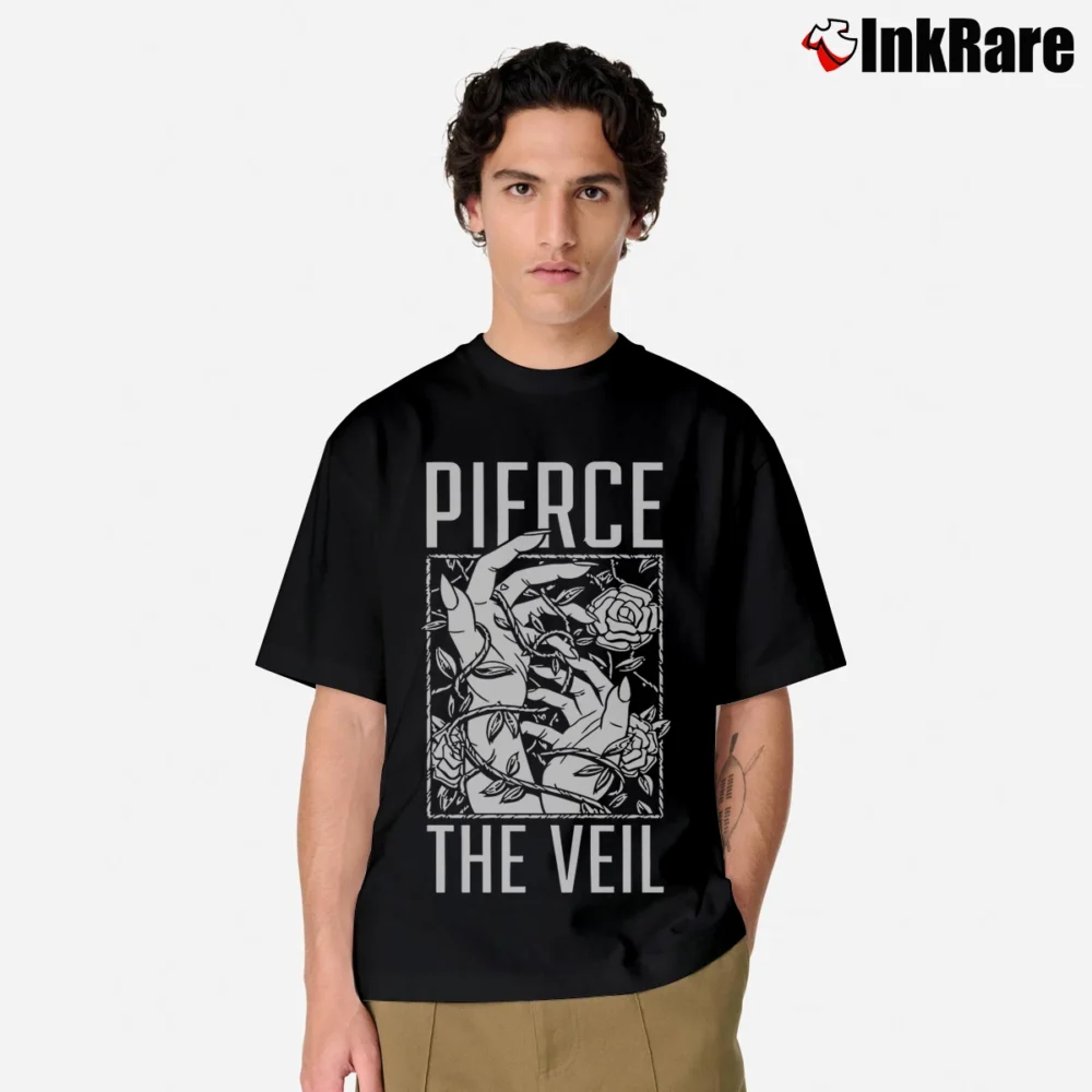Men’s Pierce The Veil Classic T-Shirt in black | Soft, Breathable Everyday Wear