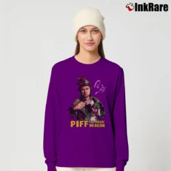 Women’s Piff The Magic Dragon Tour 2019 Gift Long-Sleeve Top in purple | Sleek, Versatile, All-Season