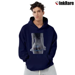 Men’s Pin Up Vw Beetle Bus Samba Graphic Pullover Hoodie in navy | Cozy, Durable, Modern Fit