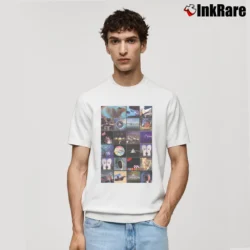 Men’s Pink Floyd Album Covers Classic T-Shirt in white | Soft, Breathable Everyday Wear