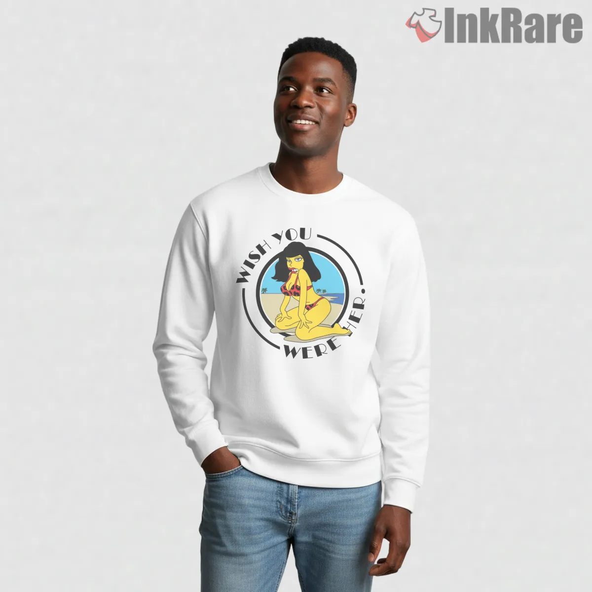 Pink Floyd Wish You Were Here Simpsons Album Parody Shirt Pink Floyd Wish You Were Here Simpsons Album Parody Shirt on graphic shirt for men graphic tee