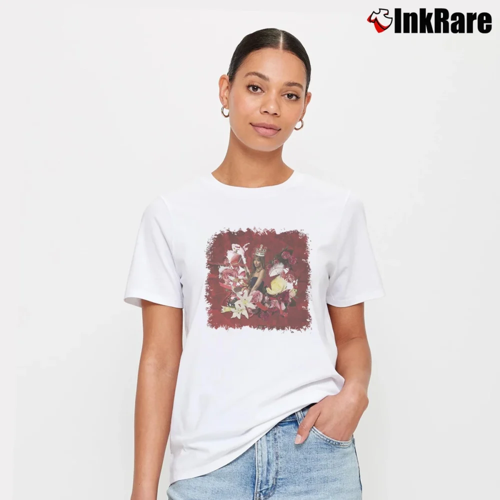 Women’s Pinkpantheress Fancy That T-Shirt in white | Soft, Flattering Fit