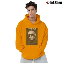 Men’s Pitbull Mr Worldwide Pullover Hoodie in orange | Cozy, Durable, Modern Fit