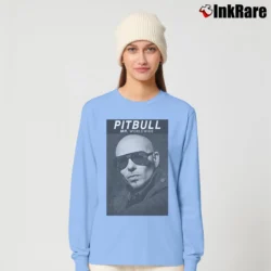 Women’s Pitbull Mr Worldwide Long-Sleeve Top in light blue | Sleek, Versatile, All-Season