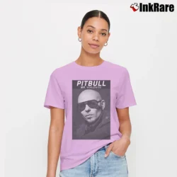 Women’s Pitbull Mr Worldwide Signature T-Shirt in light pink | Soft, Flattering Fit