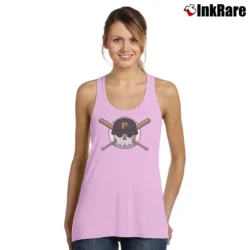 Women’s Pittsburgh Pirates Jolly Roger Tank Top in light pink | Lightweight, Movement-Friendly