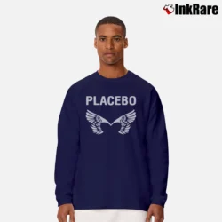 Men’s Placebo Wing Long-Sleeve Shirt in navy | Sleek, Lightweight, Year-Round Wear