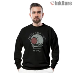 Planet Vegeta Space Pod Mission Patch Shirt on graphic shirt for men graphic tee