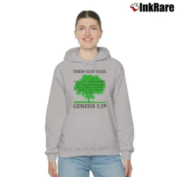 Women’s Plant Based Diet Vegan Vegetarian Love Animal Cozy Hoodie in sport grey | Warm, Structured, Stylish