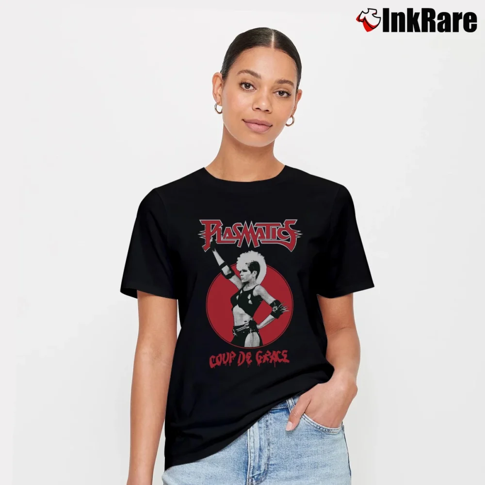 Women’s Plasmatics Wendy Williams 1984 Tour Punk Signature T-Shirt in black | Soft, Flattering Fit