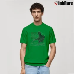 Men’s Platoon Bury Me Upside Down Quote Classic T-Shirt in irish green | Soft, Breathable Everyday Wear