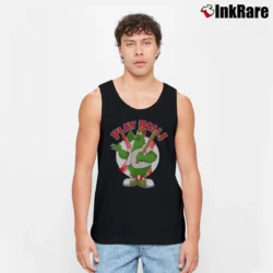 Men’s Play Ball Phillie Phanatic Baseball Fan Tank Top in black | Breathable, Active-Friendly Design