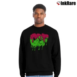 Men’s Playera Gang Gang Foo Ggf Crewneck Sweatshirt in black | Cozy Fabric, Clean Style