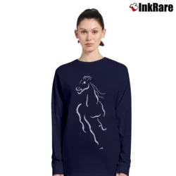 Women’s Poco Band 2016 World Tour Concerts Long-Sleeve Top in navy | Sleek, Versatile, All-Season
