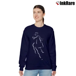 Women’s Poco Band 2016 World Tour Concerts Relaxed Sweatshirt in navy | Soft, Laid-Back Vibe