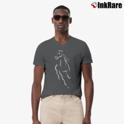 Men’s Poco Band 2016 World Tour Concerts V-Neck Tee in charcoal | Sharp, Breathable, Everyday Staple
