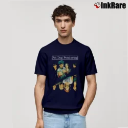 Men’s Poi Dog Pondering Volo Classic T-Shirt in navy | Soft, Breathable Everyday Wear