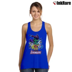 Women’s Pokemon Eevee Evolution Eevengers Tank Top in royal blue | Lightweight, Movement-Friendly