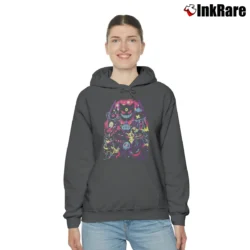 Women’s Pokemon Ghost Type Cozy Hoodie in charcoal | Warm, Structured, Stylish