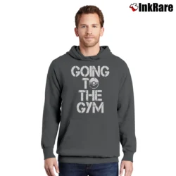 Men’s Pokemon Going To The Gym Pullover Hoodie in charcoal | Cozy, Durable, Modern Fit