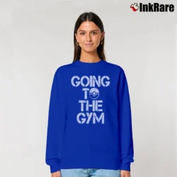 Women’s Pokemon Going To The Gym Relaxed Sweatshirt in royal blue | Soft, Laid-Back Vibe