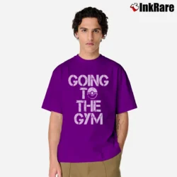 Men’s Pokemon Going To The Gym Classic T-Shirt in purple | Soft, Breathable Everyday Wear