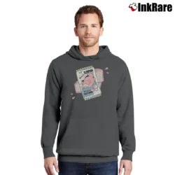 Men’s Pokemon Slowpoke Classic Character Pullover Hoodie in charcoal | Cozy, Durable, Modern Fit