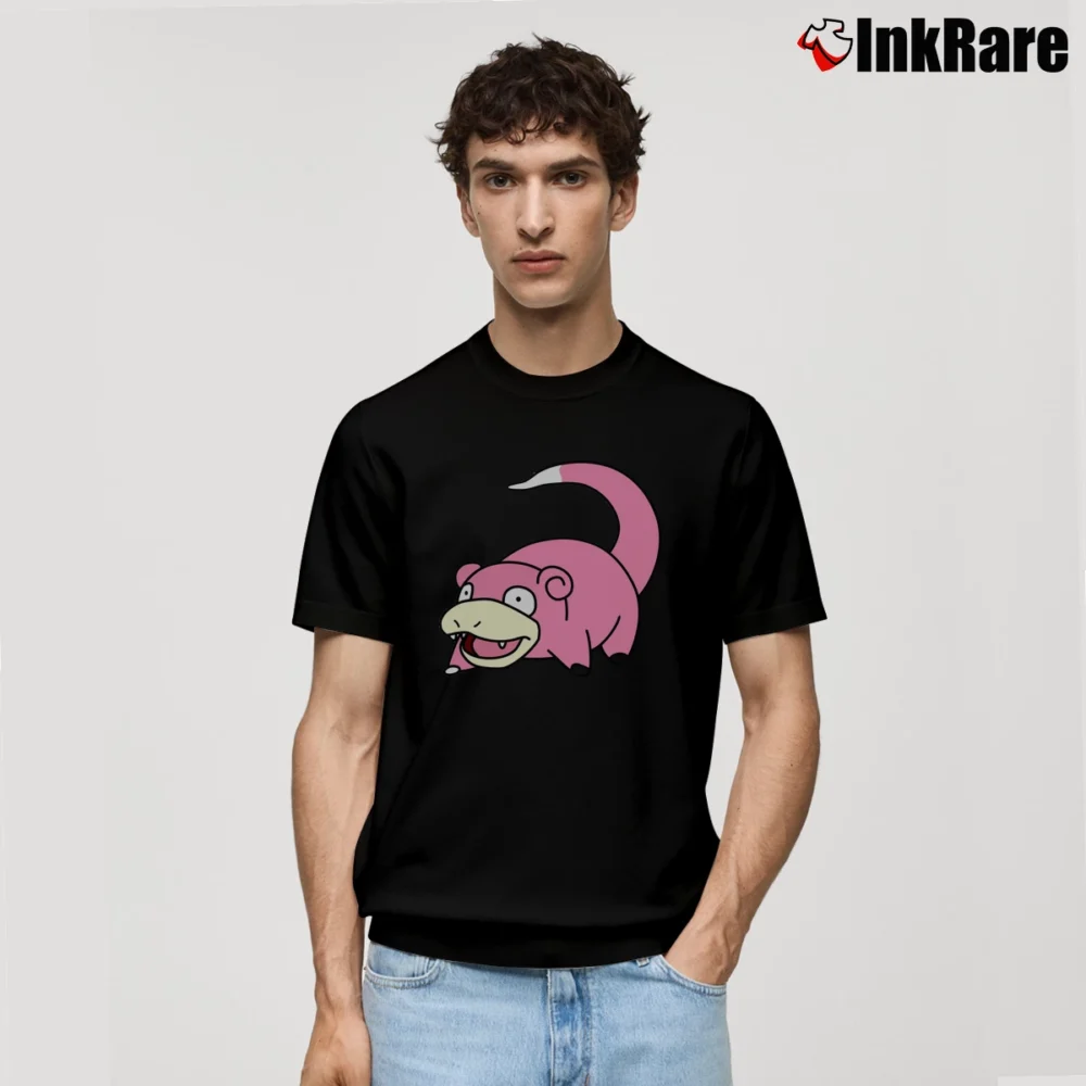 Men’s Pokemon Slowpoke Classic Character Classic T-Shirt in black | Soft, Breathable Everyday Wear
