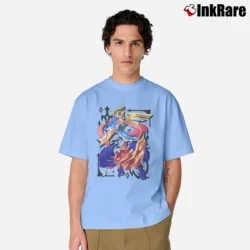 Men’s Pokemon Zacian Zamazenta Sword Shield Galar Classic T-Shirt in light blue | Soft, Breathable Everyday Wear