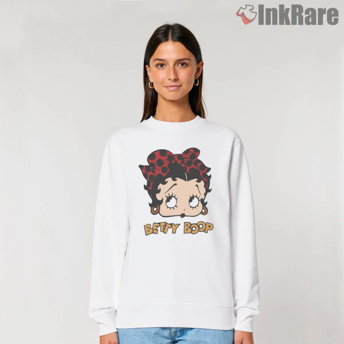 Polka Dot Bow Betty Boop Classic Icon Shirt Polka Dot Bow Betty Boop Classic Icon Shirt on graphic shirt for women graphic tee