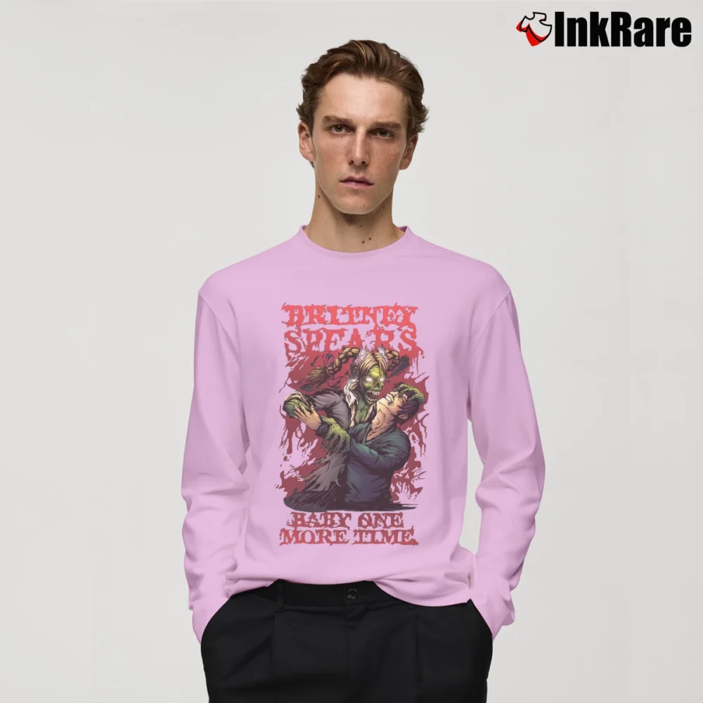 Men’s Pop Gone Metal Collection Long-Sleeve Shirt in light pink | Sleek, Lightweight, Year-Round Wear