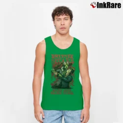 Men’s Pop Gone Metal Collection Tank Top in irish green | Breathable, Active-Friendly Design