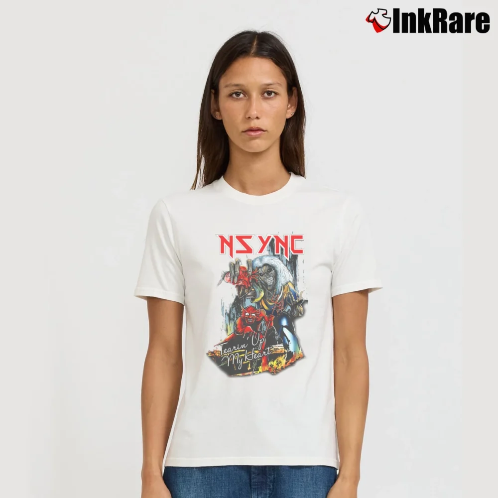Women’s Pop Gone Metal Funny Graphic Signature T-Shirt in white | Soft, Flattering Fit