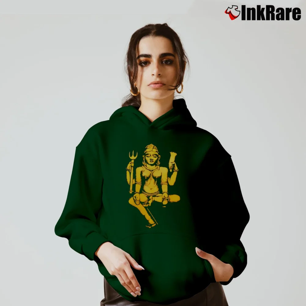 Women’s Porno For Pyros 90s Alt Rock Tour Cozy Hoodie in forest green | Warm, Structured, Stylish